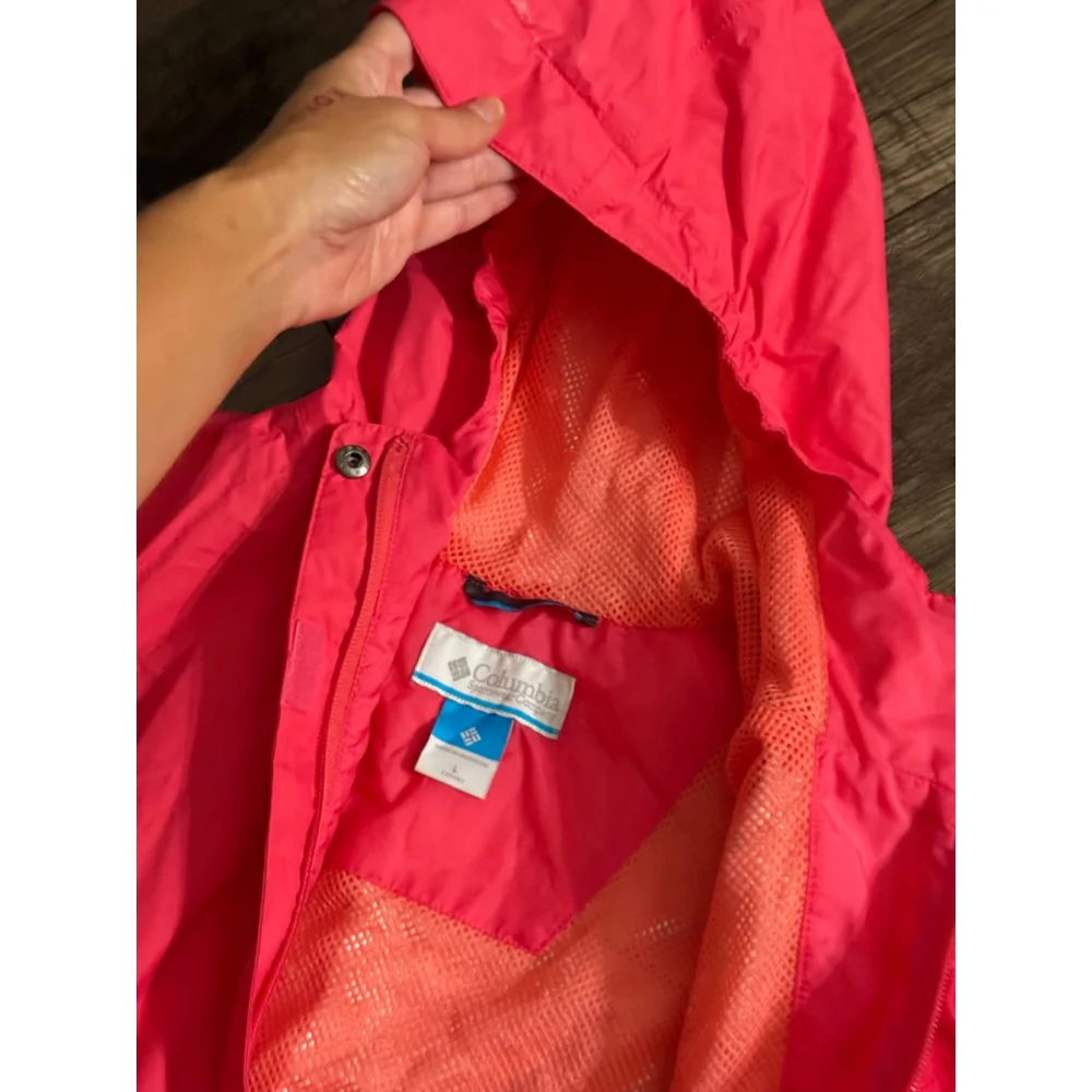 Columbia Youth L/ XL Girls Arcadia Jacket Brand New Pink/Peach Retail $80